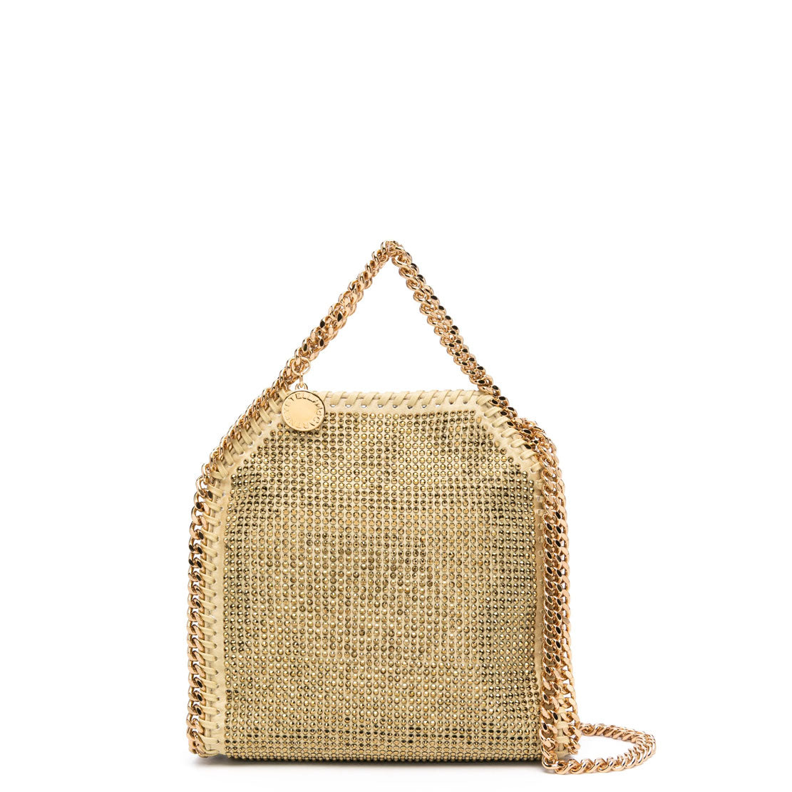 Stylish Falabella Tiny Tote Bag in Gold | Luxury Crossbody Purse for Women | Perfect for Evening Parties, Shopping & Travel Accessories