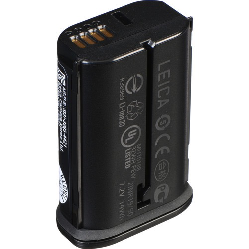 Leica BP-SCL4 Lithium Ion Battery for Leica Cameras - High Capacity Rechargeable Battery for Photography & Videography - Perfect for Travel, Events, and Professional Shoots