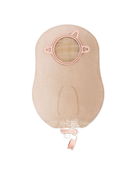 Hollister New Image 2-Piece Urostomy Pouch - 10 per Box (57mm, Beige, 23cm/9in) - Comfortable & Discreet for Active Lifestyles