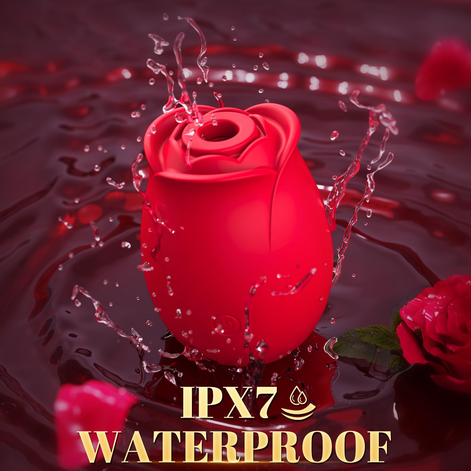 Premium Rose Sex Toy for Women - APP Controlled Vibrator with 9 Suction & 9 Vibration Modes, G-Spot Stimulator for Couples | Perfect for Romantic Nights, Solo Play & Spicing Up Relationships