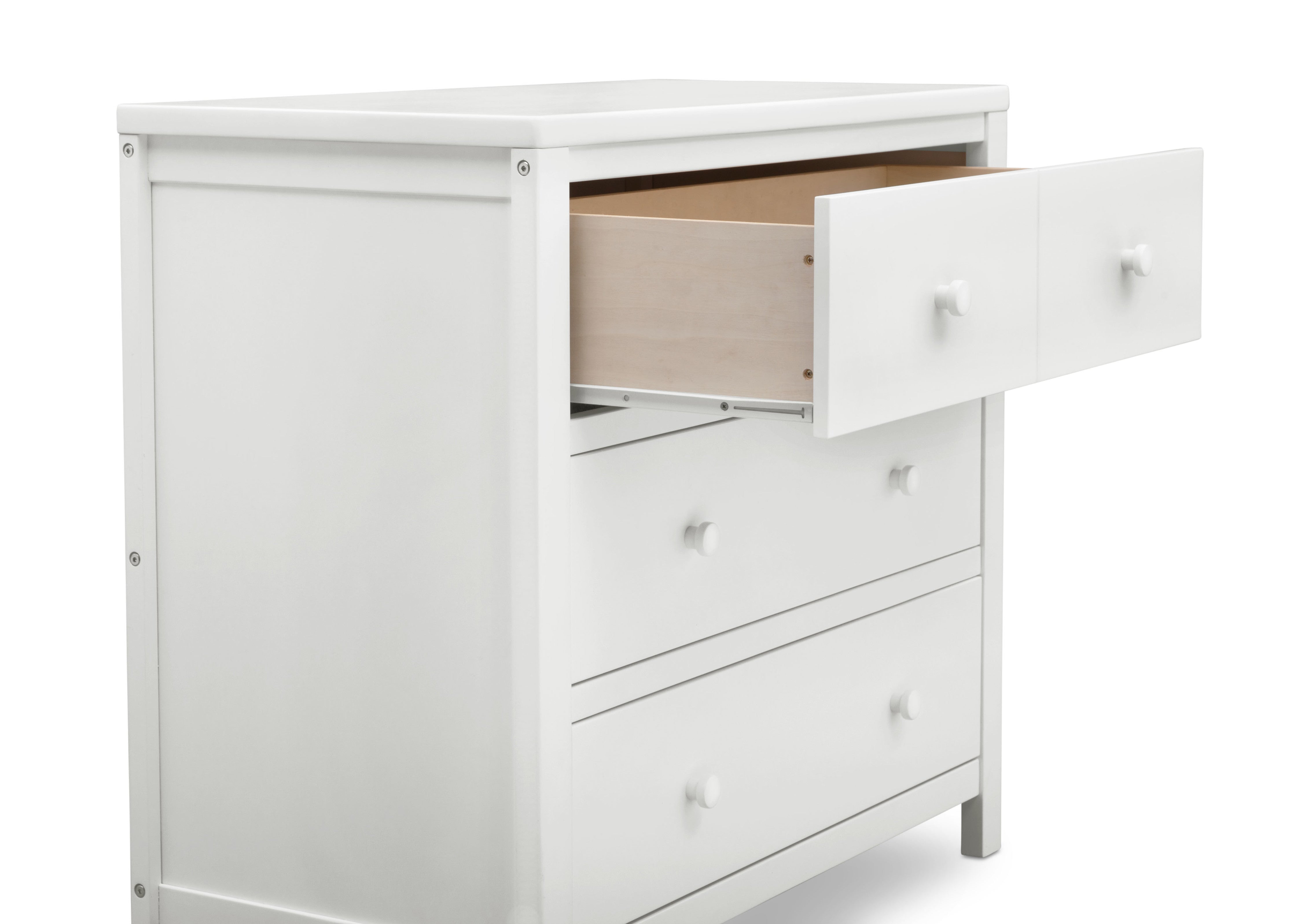3-Drawer Wooden Dresser for Bedroom - Sturdy Storage Organizer for Clothes, Bedding & Accessories | Perfect for Home, Dorm & Apartment