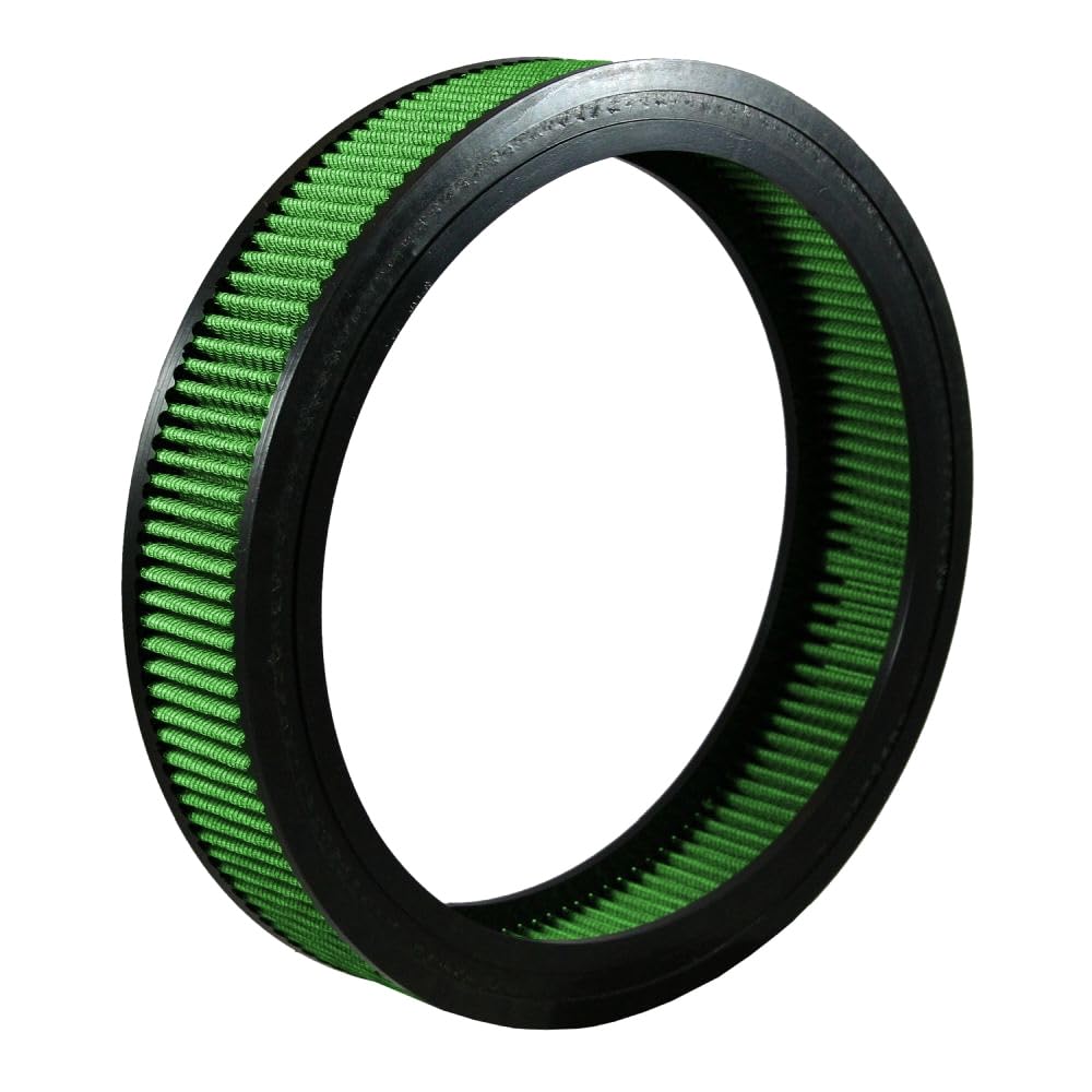 High Performance 2073 Green Air Filter - Premium Engine Protection for Cars, Trucks & SUVs - Enhanced Airflow & Filtration Efficiency for Better Fuel Economy & Engine Performance
