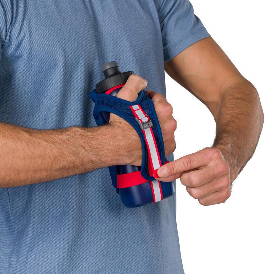 QuickSqueeze Plus 22oz Handheld Water Bottle - Leak Proof & Easy Squeeze Design for Gym, Hiking, Cycling & Outdoor Sports