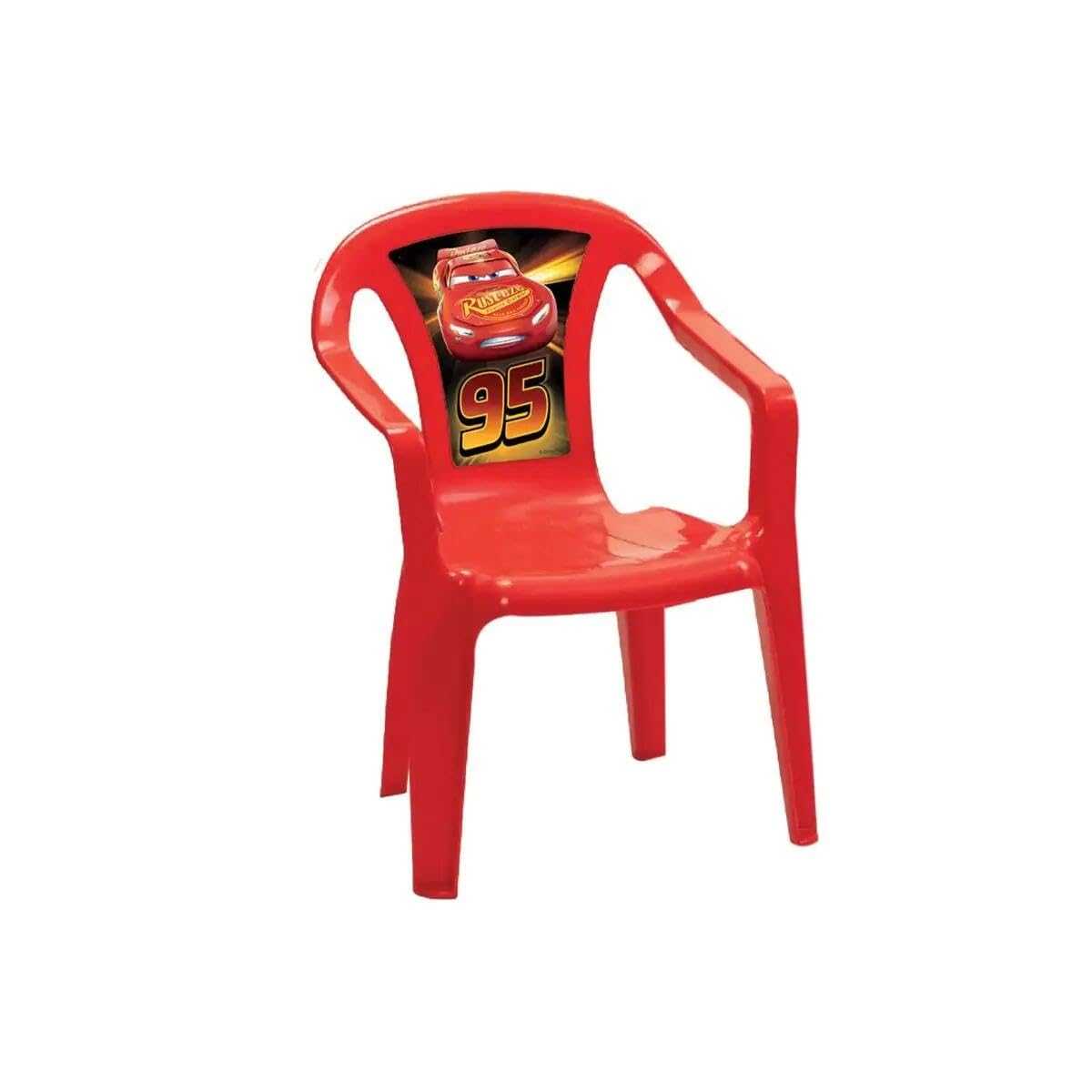 **Disney Kids Stackable Monoblock Chair by Ipae-Progarden S.P.A. – Made in Italy, 38x38x52cm, Red – Perfect for Playrooms, Daycares & Outdoor Gatherings**