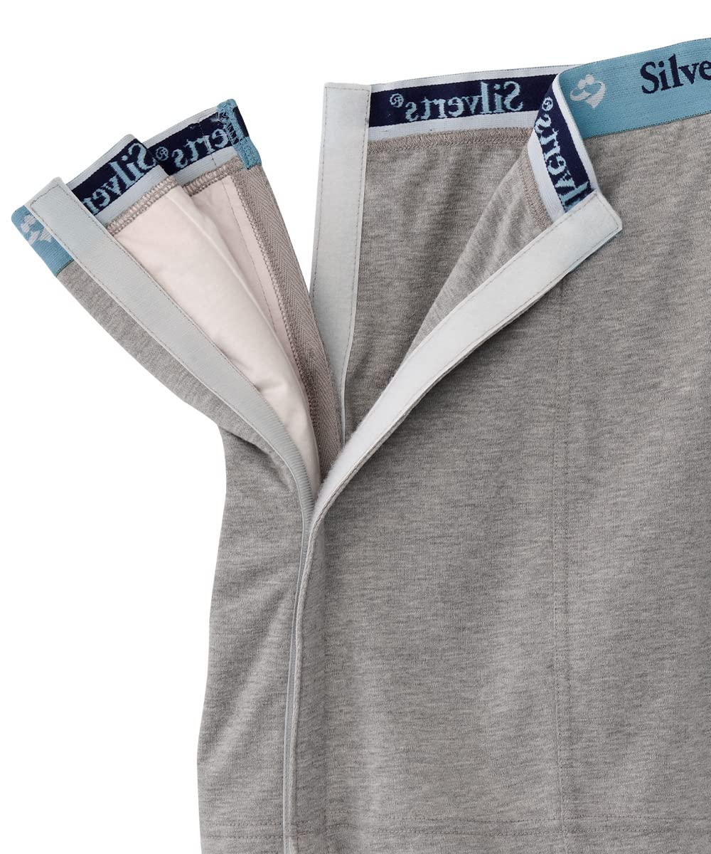 Adaptive Open-Front Underwear for Men - 3 Pack Comfortable & Easy Wear Post-Surgery Underwear for Elderly & Disabled Adults