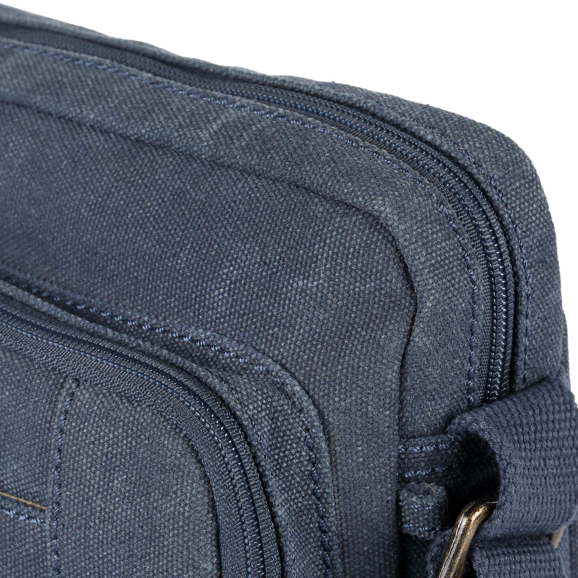 Troop London Classic Canvas Crossbody Bag for Women & Men - Stylish & Durable Shoulder Bag for Travel, Work & Everyday Use