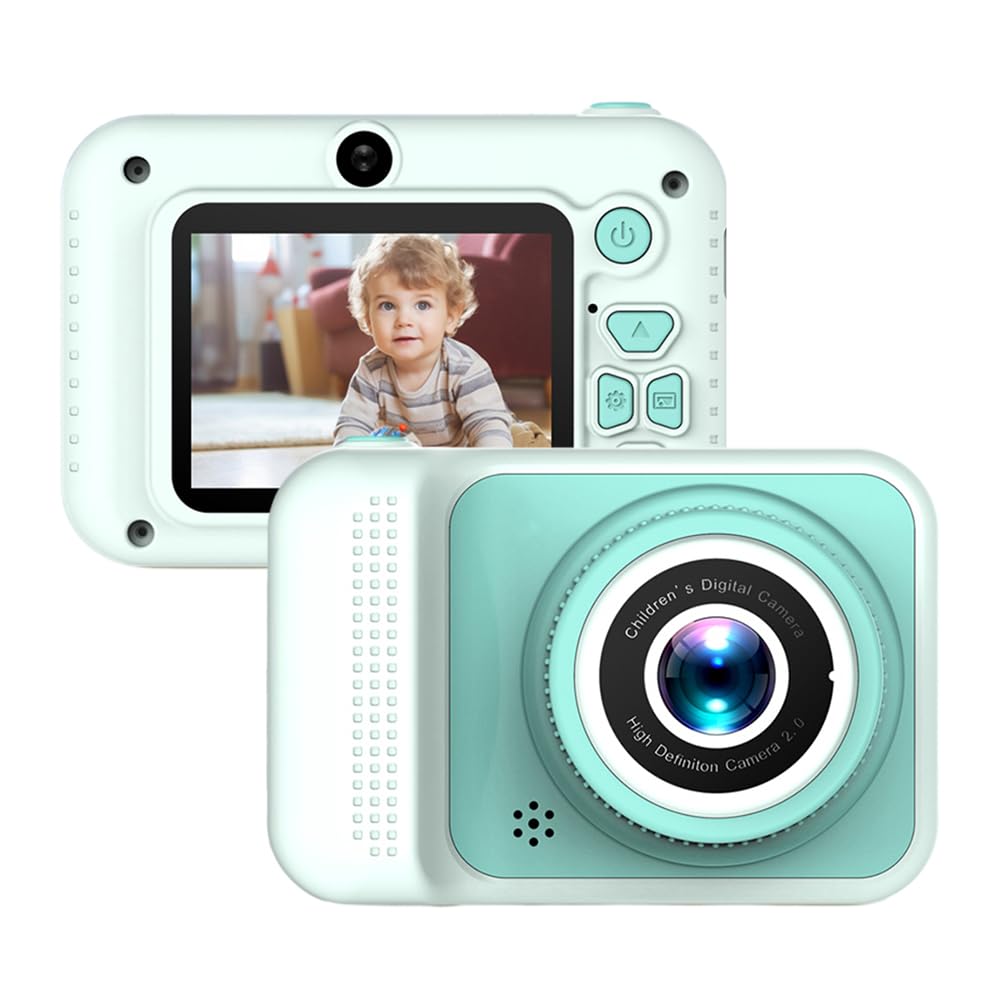 Andoer Kids Digital Camera 1080P HD 20MP with 2.0 Inch Screen & 4X Zoom - Perfect Birthday Gift for Boys & Girls Ages 3-12 - Capture Precious Moments, Travel Adventures & Family Memories