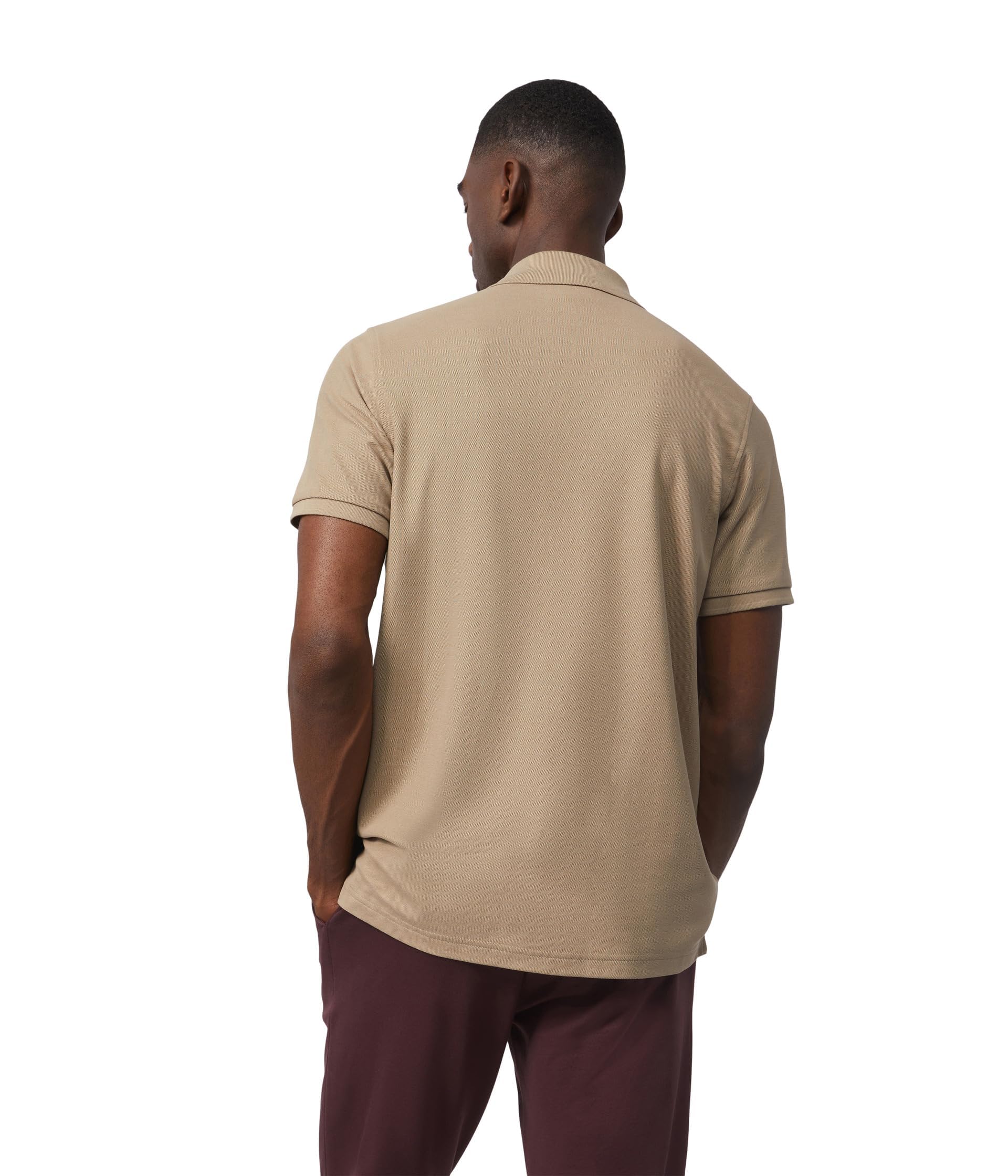Psycho Bunny Men's Classic Pique Polo Shirt - Premium Cotton Short Sleeve Button Down Shirt for Casual Wear, Golf & Business Casual Outfits