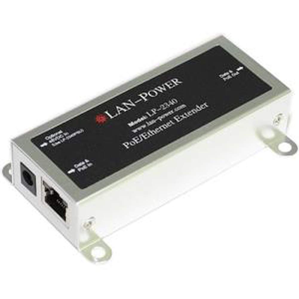 LP-2340 PoE & Ethernet Extender Single Port - High-Speed Network Extension for Security Cameras & IoT Devices