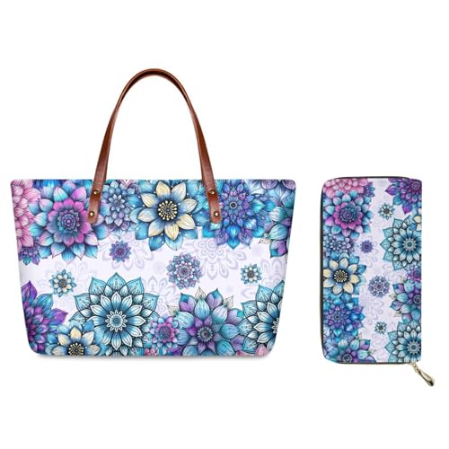 Purple Bright Blossom Patternss