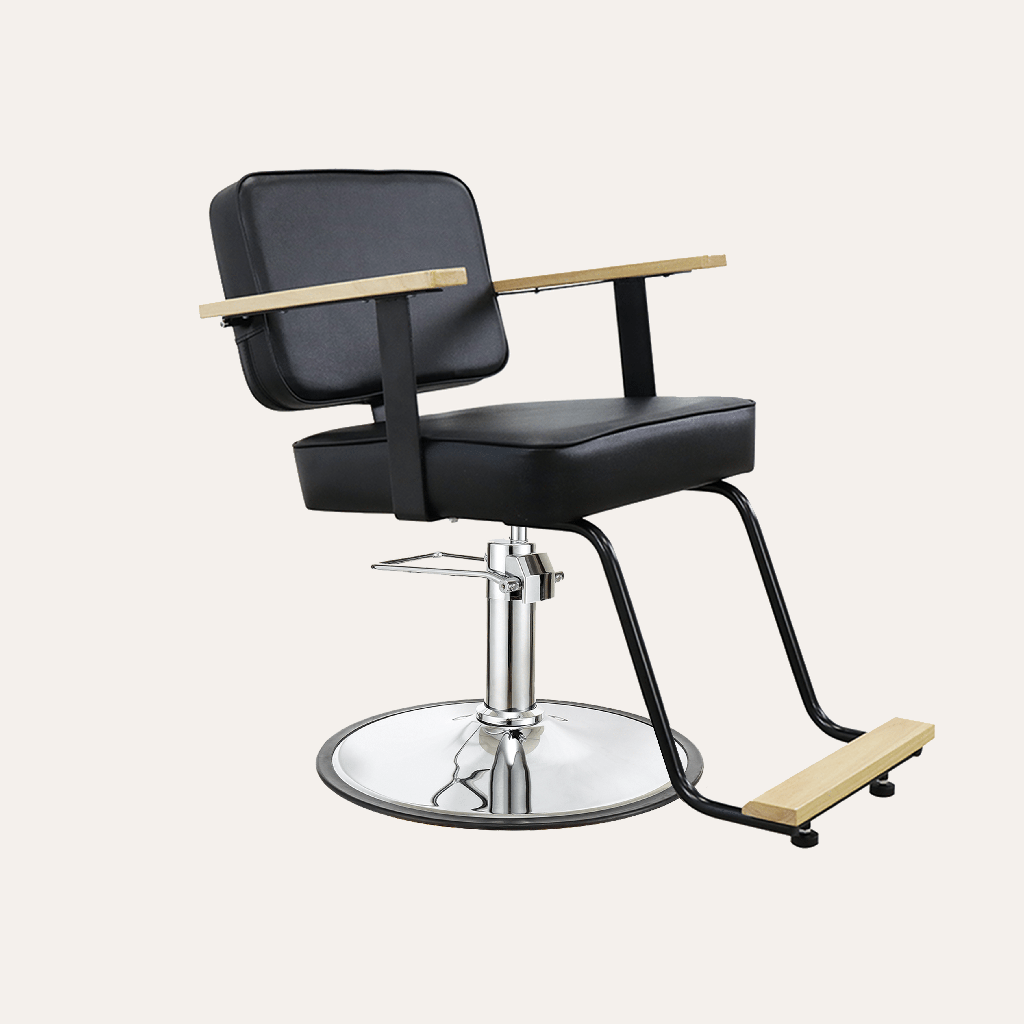 Premium Hazel Salon Chair - Adjustable Hydraulic Styling Chair for Hairdressers & Barbers | Perfect for Salons, Barber Shops & Home Use
