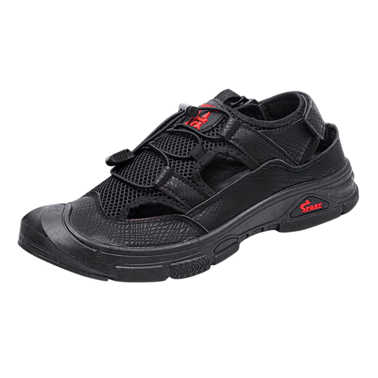 Men's Breathable Canvas Slip-On Shoes - Comfortable & Lightweight Flat Casual Water Shoes for Men - Size 12.5 - Perfect for Beach, Pool, Travel & Everyday Wear
