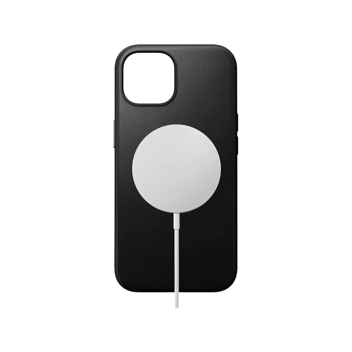 Premium Genuine Leather Phone Case for iPhone 15 - Slim Fit Protective Cover with RFID Blocking (Black) | Perfect for Business Professionals & Everyday Use