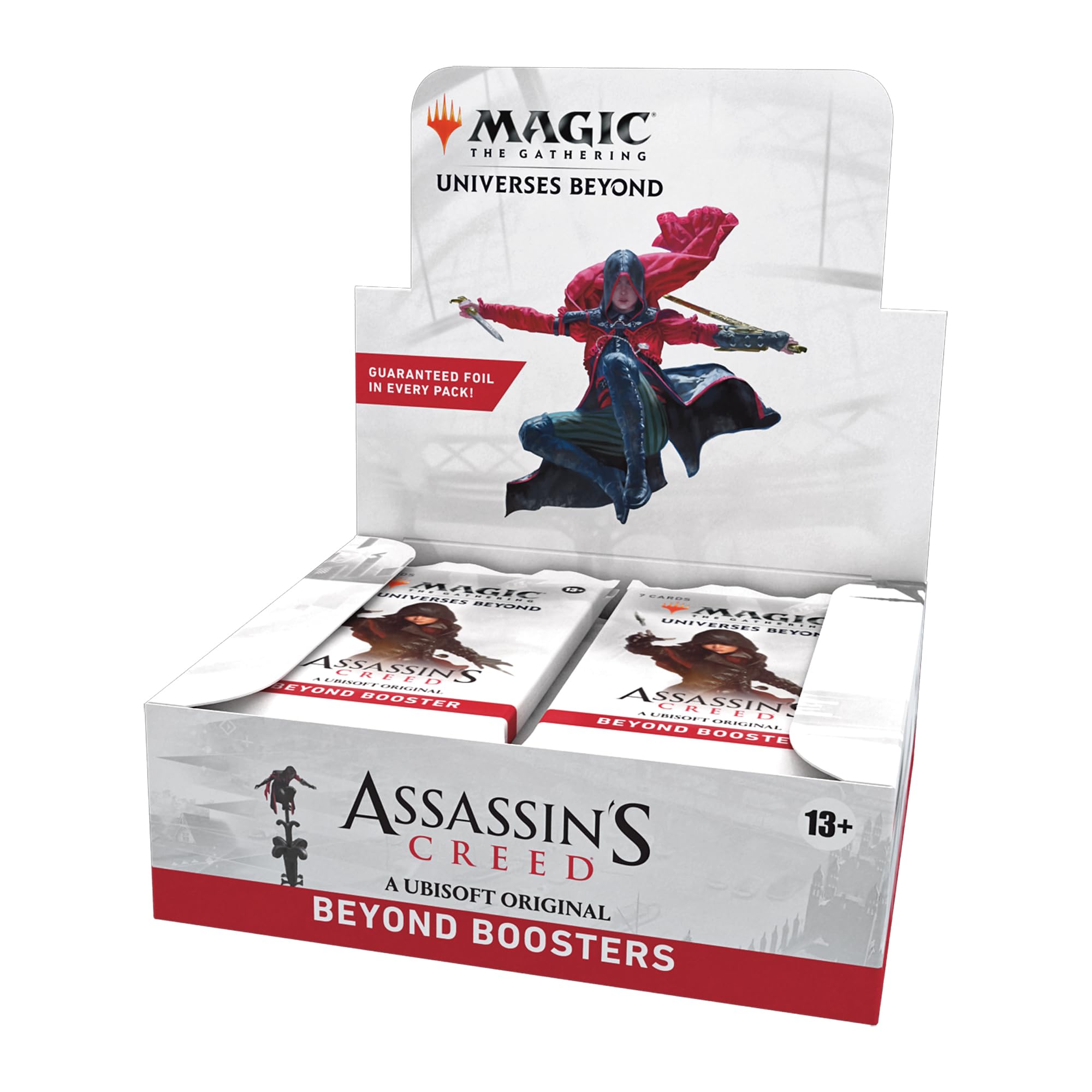 Magic: The Gathering - Assassin’s Creed Beyond Booster Box | 24 Packs (7 Cards Each) | Collectible Trading Card Game for Teens & Adults 13+ | Perfect for Game Nights, Tournaments & AC Fans Collection