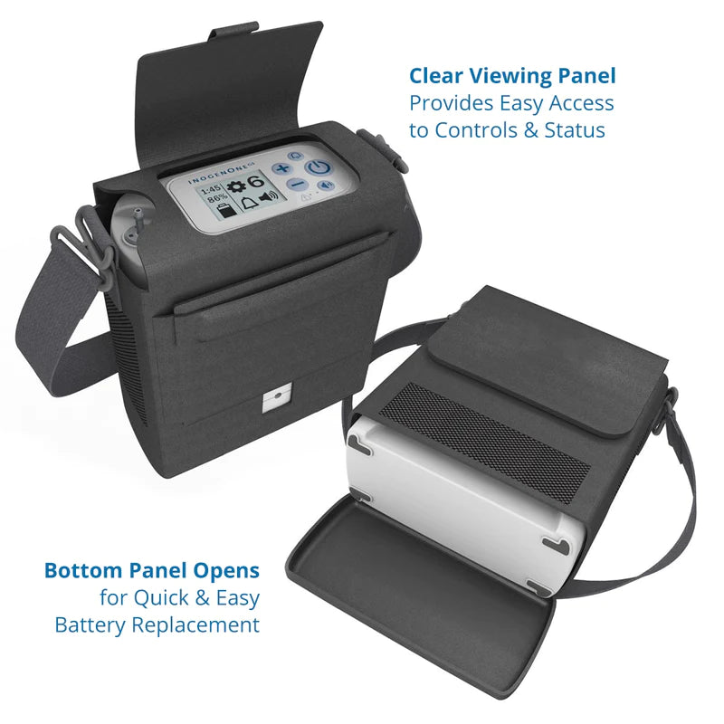 INOGEN G5 Portable Oxygen Concentrator - Lightweight & Quiet Oxygen Machine for Travel, Home & Outdoors - FDA Approved for COPD & Respiratory Support