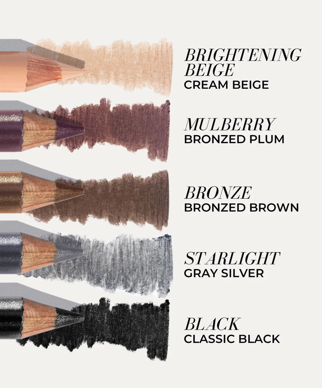 Fitglow Beauty Vegan Eyeliner Pencil - Smudge-Proof & Long-Lasting Eye Makeup for Sensitive Eyes | Perfect for Daily Wear, Parties & Special Occasions