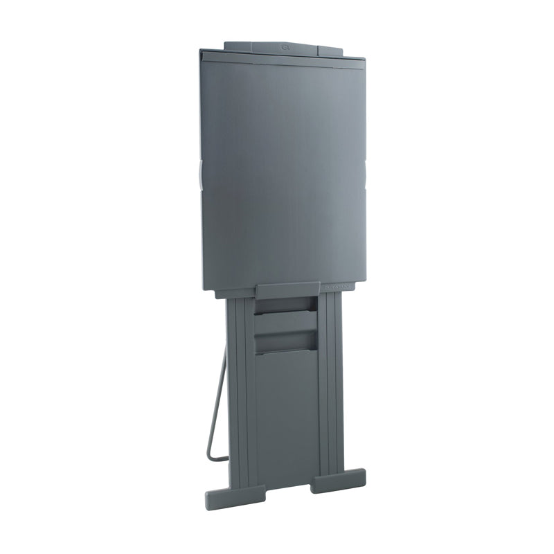 Duramax Portable Presentation Easel Stand - Adjustable Height & Lightweight Gray Easel for Artists, Teachers & Students - Perfect for Classroom, Office & Outdoor Presentations