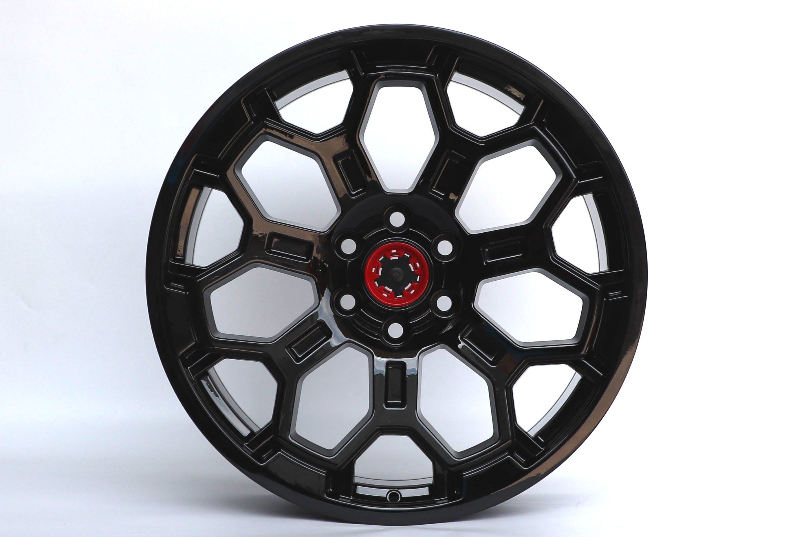 2023 Black Pro Style Wheels - 20 Inch Rims for Toyota Tacoma, 4Runner, FJ Cruiser, Tundra, Sequoia & Land Cruiser - Off-Road & Street Performance Upgrade