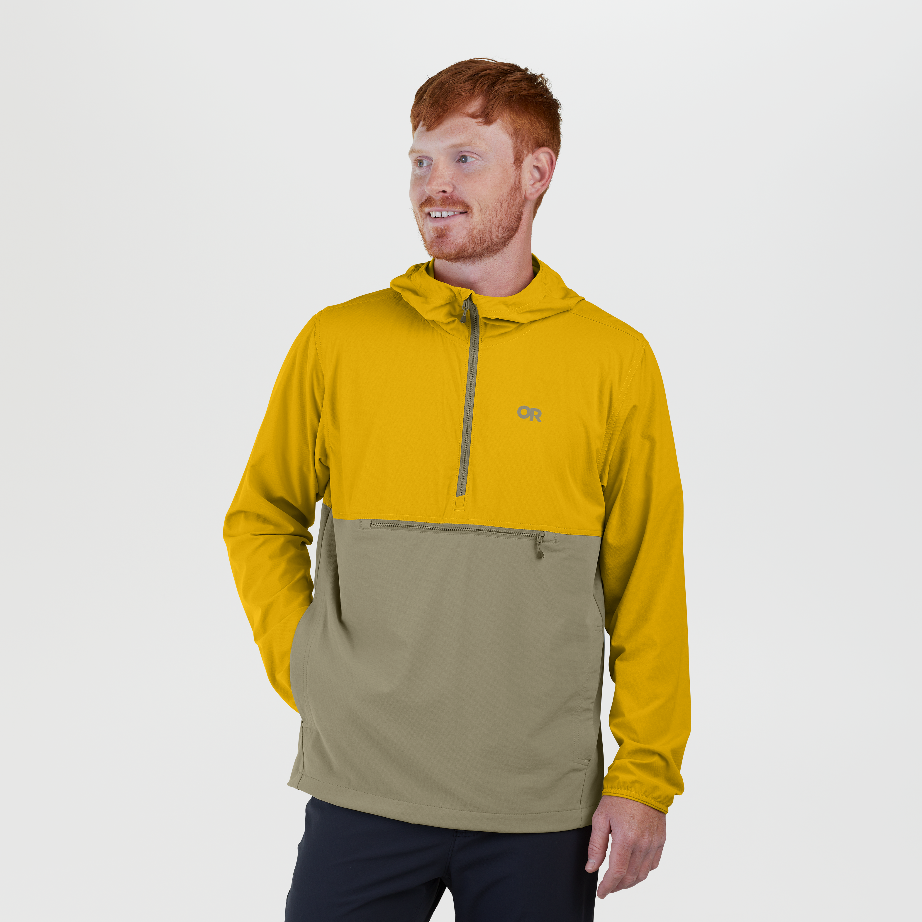 Men's Ferrosi Anorak Jacket - Lightweight Waterproof Windbreaker for Hiking & Outdoor Adventures