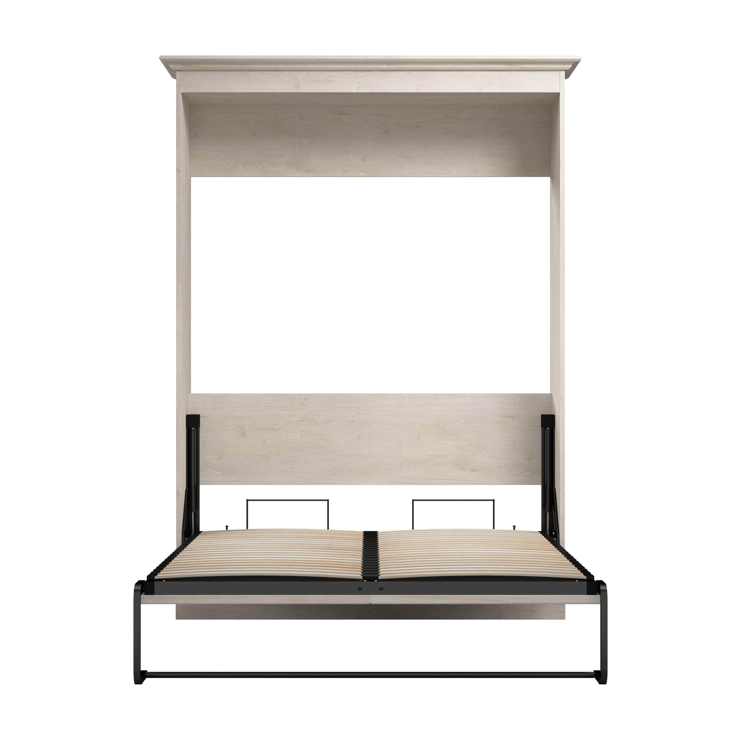 Space-Saving Full Size Murphy Bed with 3 Color Options - Perfect for Small Apartments, Guest Rooms & Home Offices