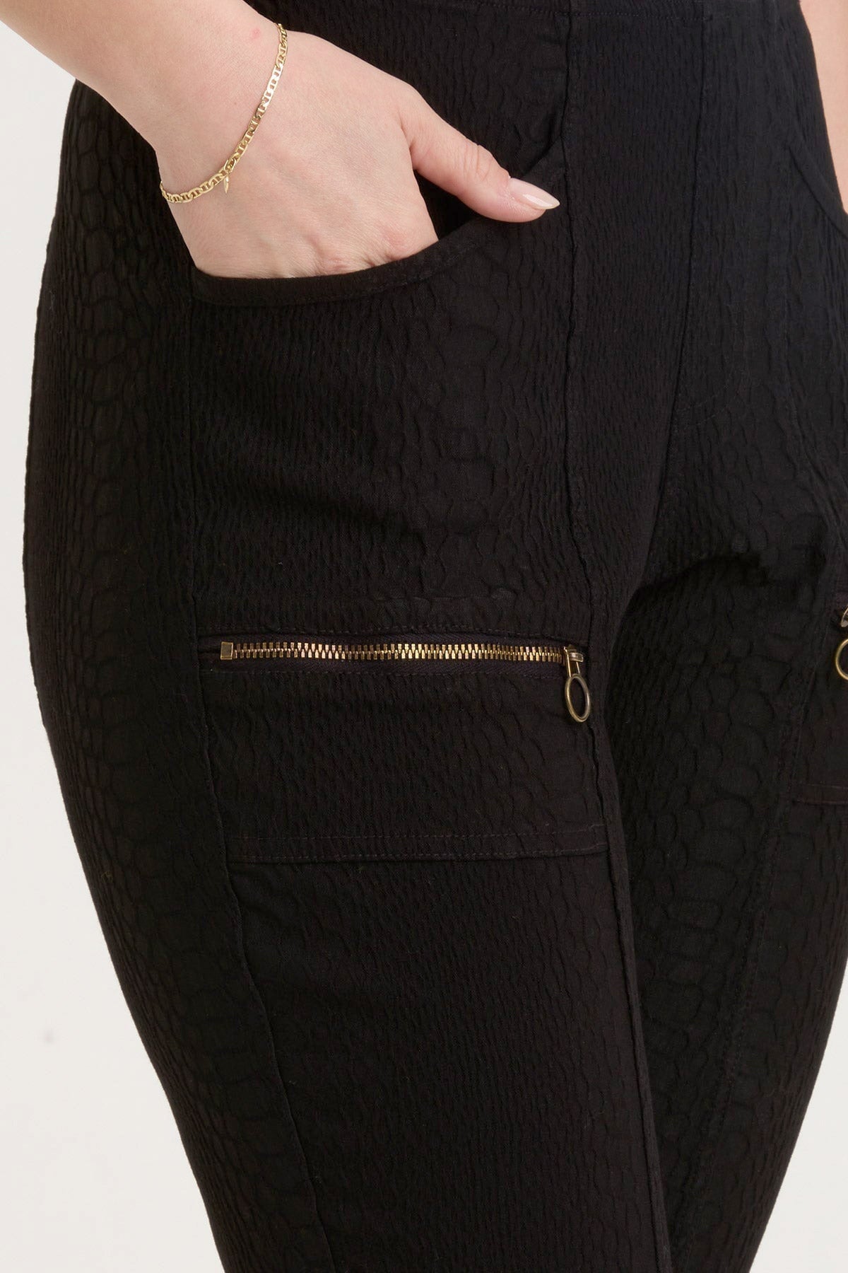 Aloyse High Waist Yoga Leggings for Women - Black Double Dye Workout Tights - Perfect for Gym, Running & Lounge Wear