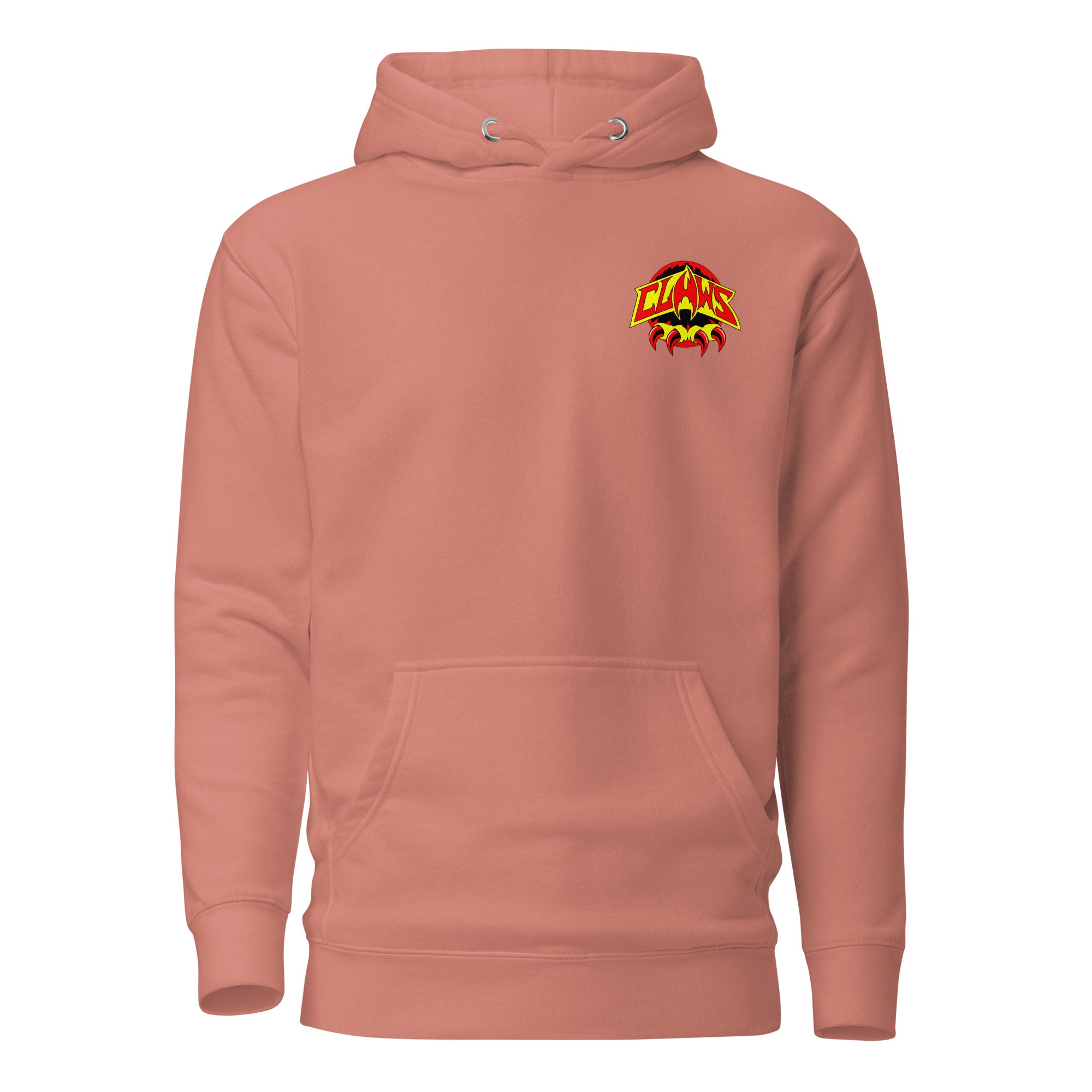 Zoo Jitsu Fighters CLAWS Logo Unisex Hoodie - Comfortable Pullover Sweatshirt for Men & Women - Perfect for Martial Arts Training, Gym Workouts and Streetwear Fashion