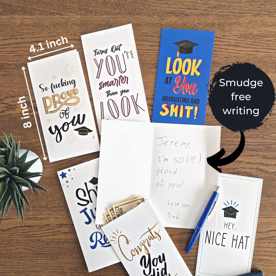 2024 Graduation Money Cards with Envelopes - Bulk Gift Cards for Graduates - Perfect for Graduation Gifts & Celebrations