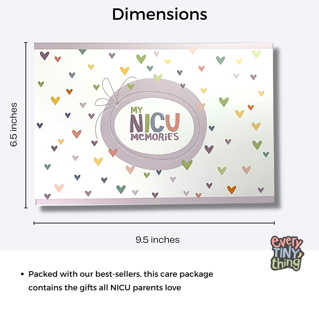 NICU Essentials Bundle - Complete Care Package for Newborns in Neonatal ICU | Perfect Gift for Premature Babies & NICU Parents | Ideal for Hospital Stays & Home Care
