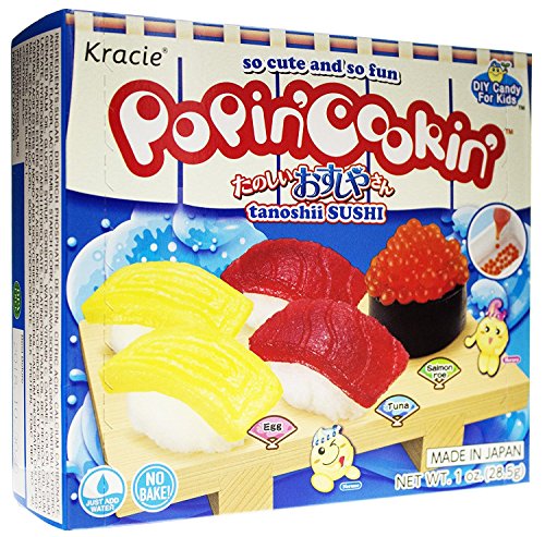 Kracie Popin Cookin DIY Candy Kit for Kids - Make Your Own Japanese Hamburger Candy (1 Pack) | Fun & Educational Gift for Birthday Parties & Family Activities
