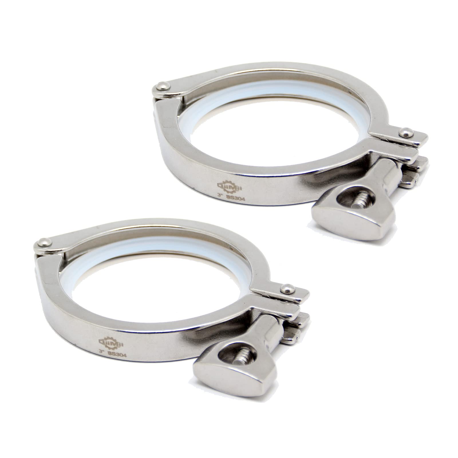 QiiMii 304 Stainless Steel Tri Clamp 3