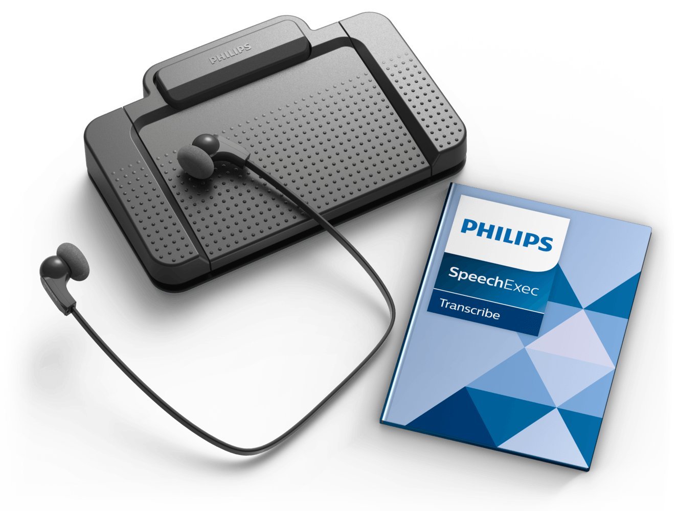 Philips LFH7177-06 Digital Dictation Recorder with SpeechExec Basic Transcription Software & 2-Year Subscription Kit - Perfect for Medical, Legal & Business Professionals