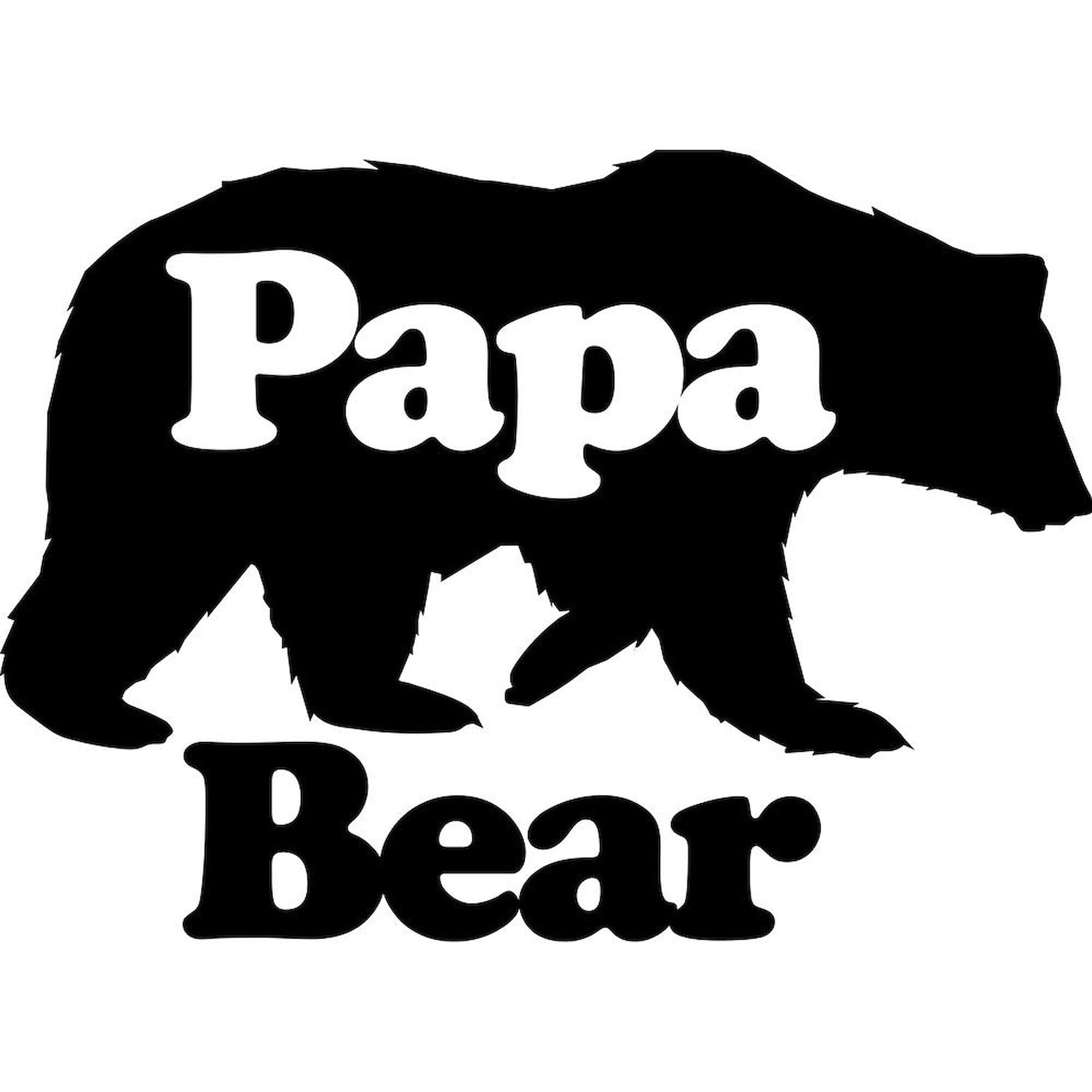 Papa Bear 11 oz (325 ml) Ceramic Coffee Mug - Gift for Dad, Father's Day Present - Perfect for Home, Office & Camping Use