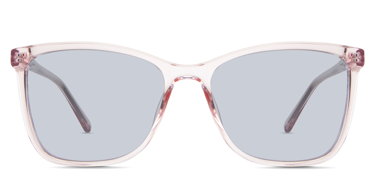Yassi Women's Prescription Tinted Glasses - Fashionable Blue Light Blocking Eyewear for Work, Reading & Digital Screen Use