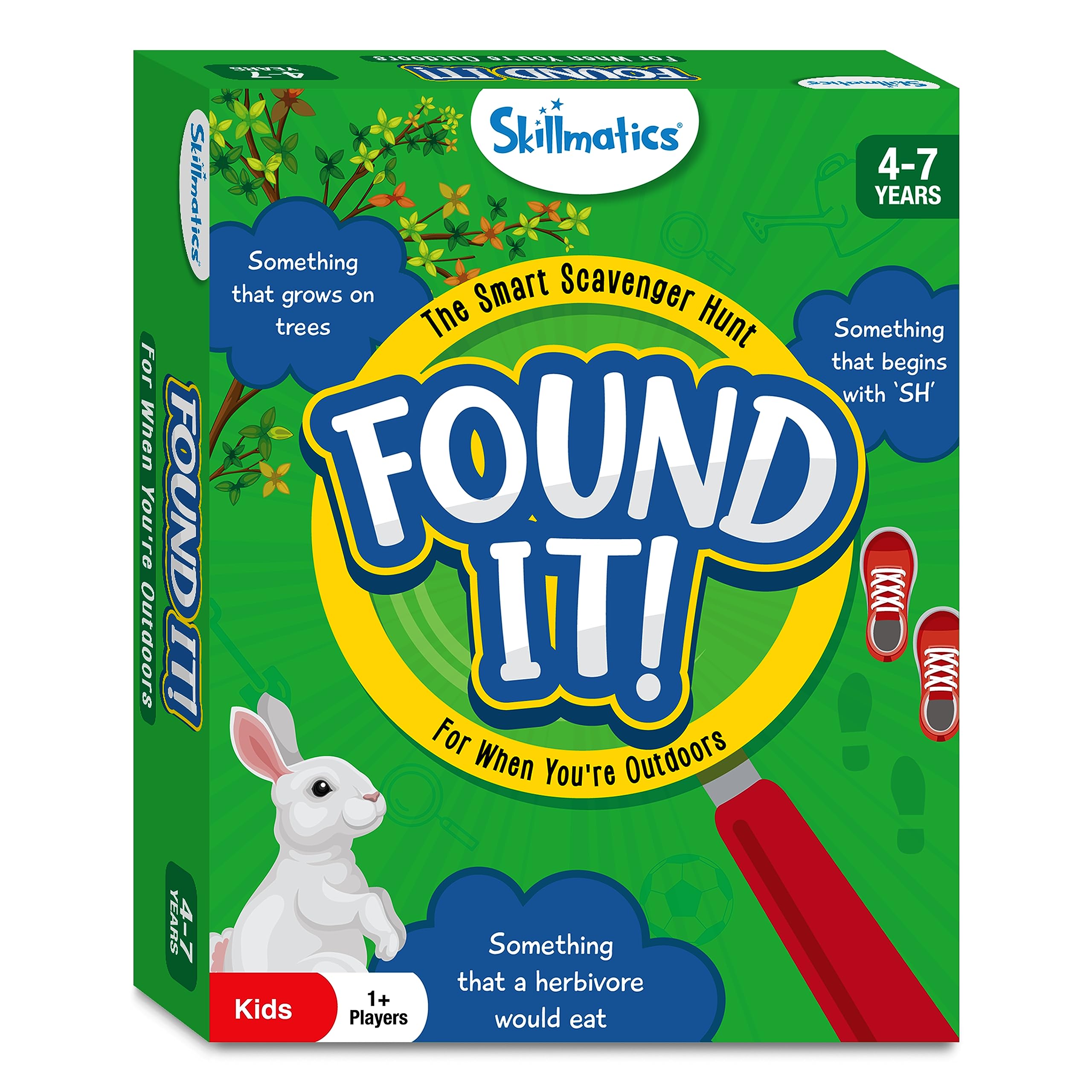 Skillmatics Outdoor Scavenger Hunt Card Game - Found It! Fun Easter Basket Stuffers & Educational Gift for Kids Ages 4-7, Boys, Girls & Families - Perfect for Home, School, Playdates & Outdoor Adventures