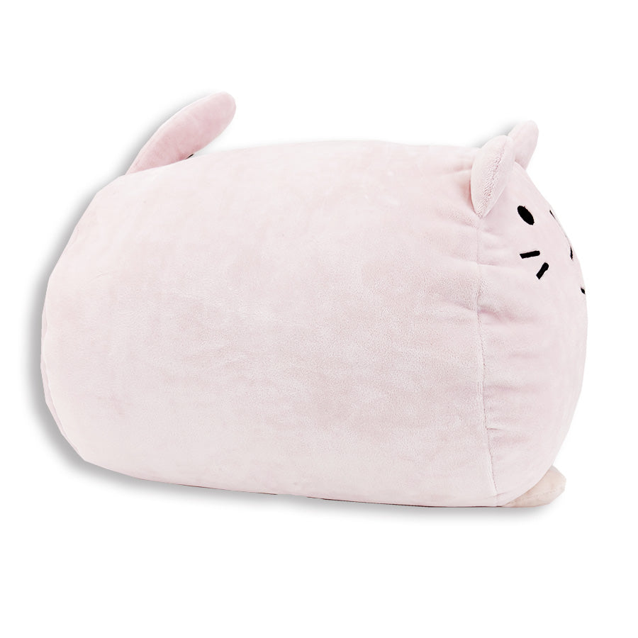 Soft & Cozy Squishy Polyester Cat Snuggle Pillow - Pickles The Cat Design | Perfect for Cuddling, Napping & Stress Relief for Cat Lovers