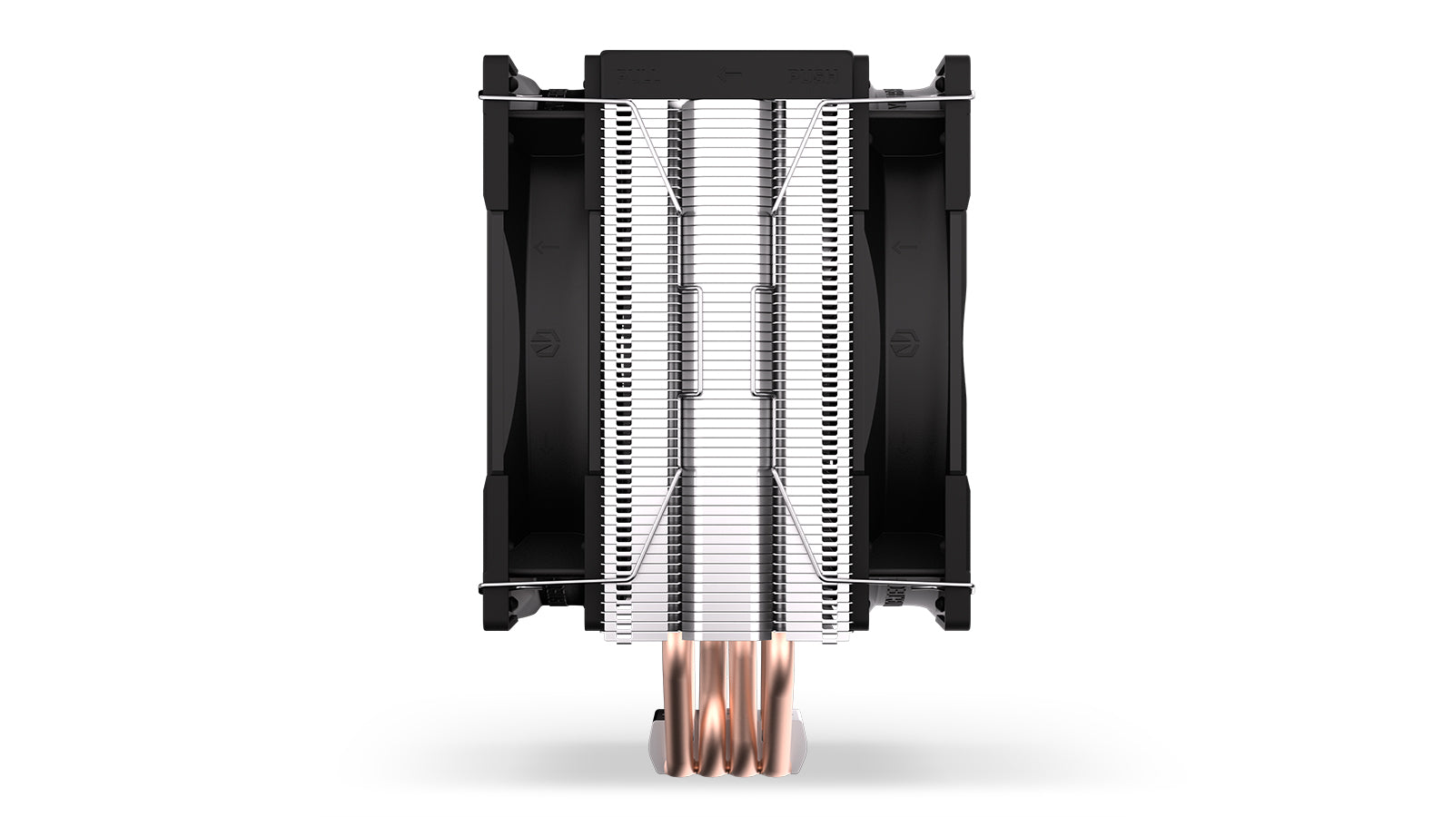 Endorfy Fera 5 Dual Fan CPU Air Cooler - High Performance PC Cooling System with 120mm PWM Fans for Intel/AMD Processors - Perfect for Gaming Rigs and Workstation PCs (EY3A006)
