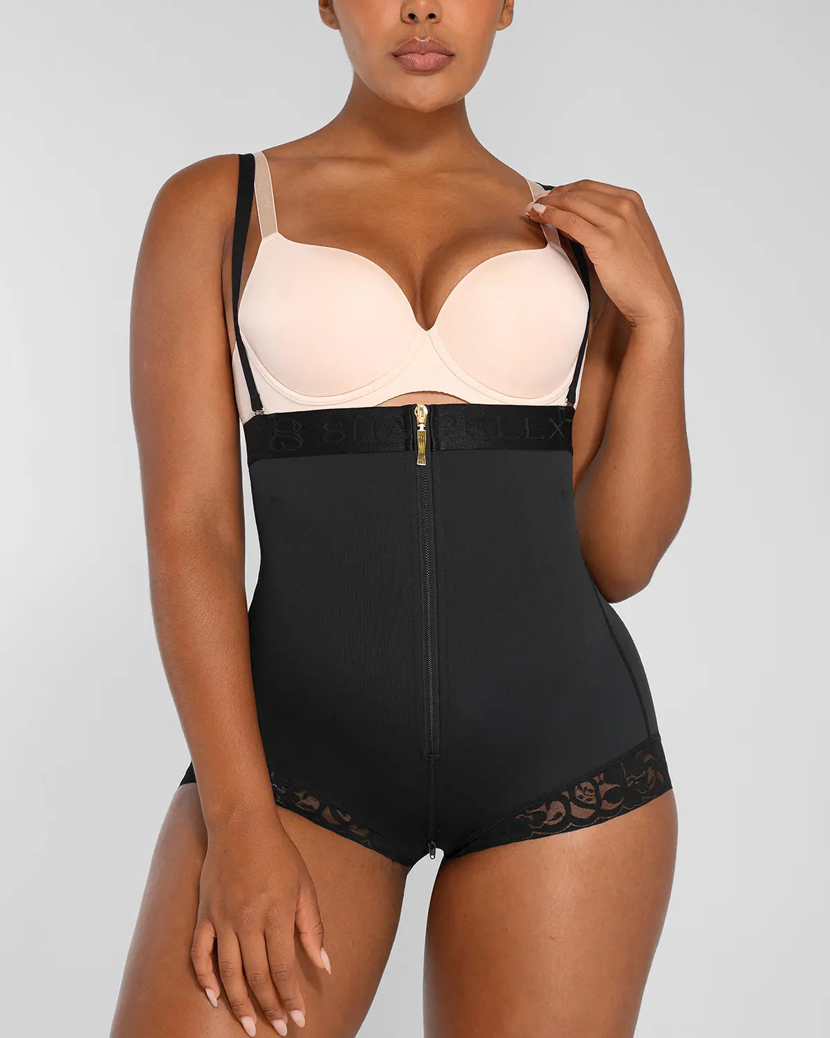 AirSlim® Butt Lifting Open Bust Panty - Shapewear for Women, Seamless Tummy Control Underwear - Perfect for Body Shaping, Special Occasions & Everyday Wear