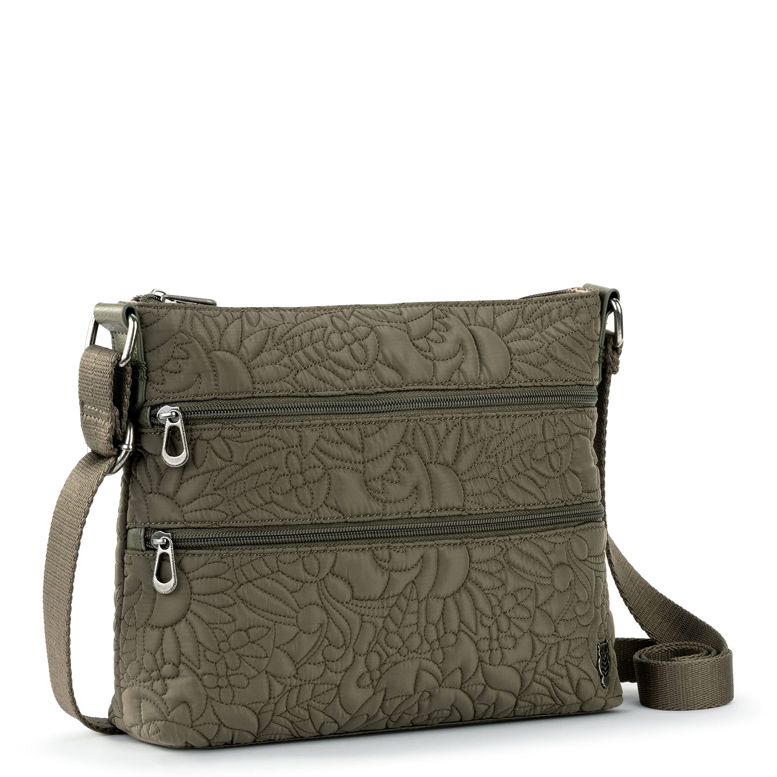 Eco-Friendly Sakroots Crossbody Bag for Women - Lightweight & Stylish Twill Shoulder Purse - Perfect for Travel, Shopping, and Everyday Use