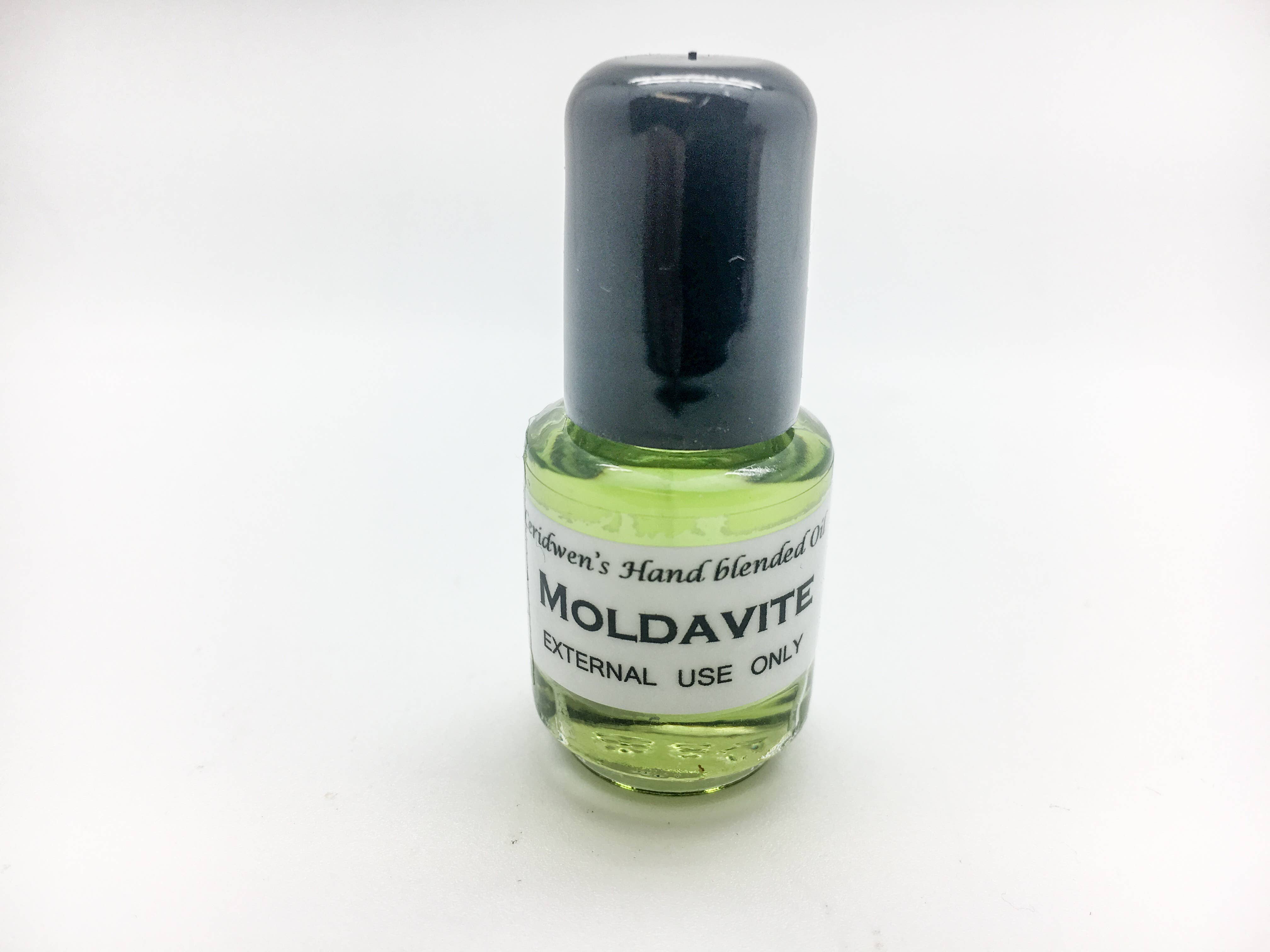 Genuine Moldavite Oil for Spiritual Transformation & Celestial Healing - Enhance Meditation, Energy Work & Angelic Connection