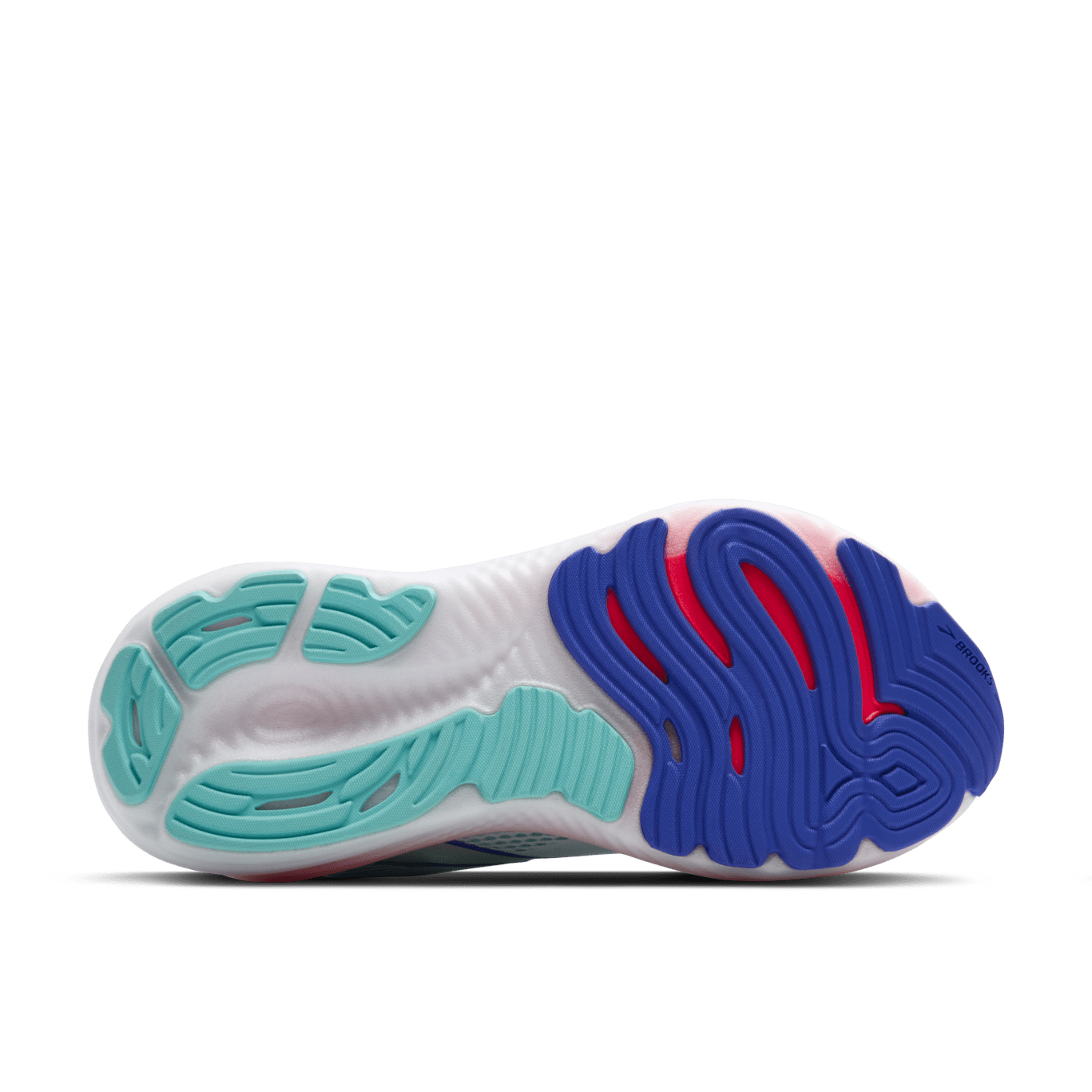 Brooks Glycerin 22 Women's Running Shoes - White/Limpet Shell/Amparo Blue - D Width - Cushioned Road Running & Training Shoes for Women Runners