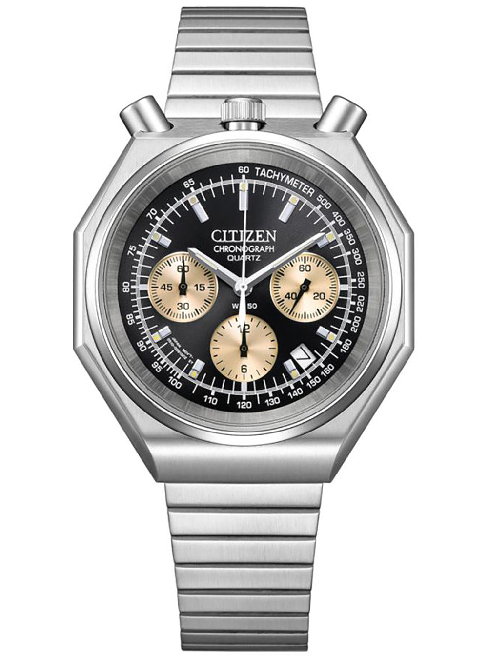 CITIZEN Tsuno Chrono Bull Head Limited Edition JDM Quartz Watch - Stylish Retro Design for Men, Collectors & Watch Enthusiasts - Perfect for Casual Wear, Special Occasions & Gift Giving