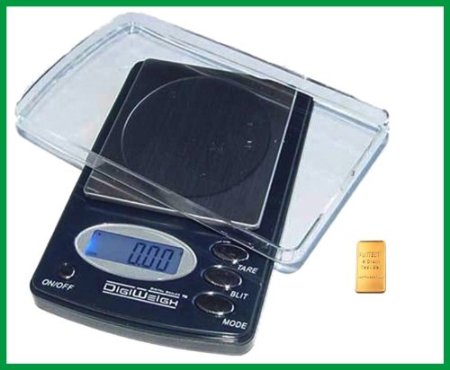1000g x 0.1g Precision Digital Pharmacy Scale - Electronic Lab Scale for Medication, Pills & Herbs | Perfect for Pharmacies, Laboratories & Home Use