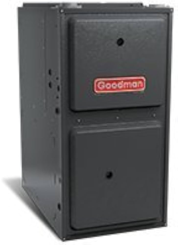 Goodman GMVM971005CN 100,000 BTU 97% AFUE Upflow Single Stage Gas Furnace - Perfect for Home Heating in Cold Climates and Large Spaces