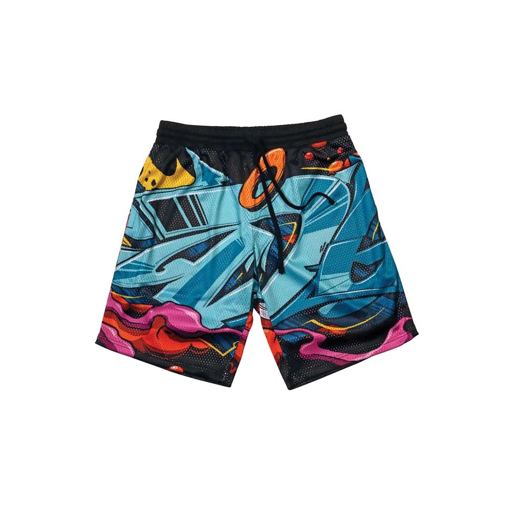 DGK Get Up Basketball Shorts for Men - Multi-Color Athletic Shorts for Basketball, Gym & Casual Wear - Lightweight & Breathable Fabric for Sports & Everyday Comfort
