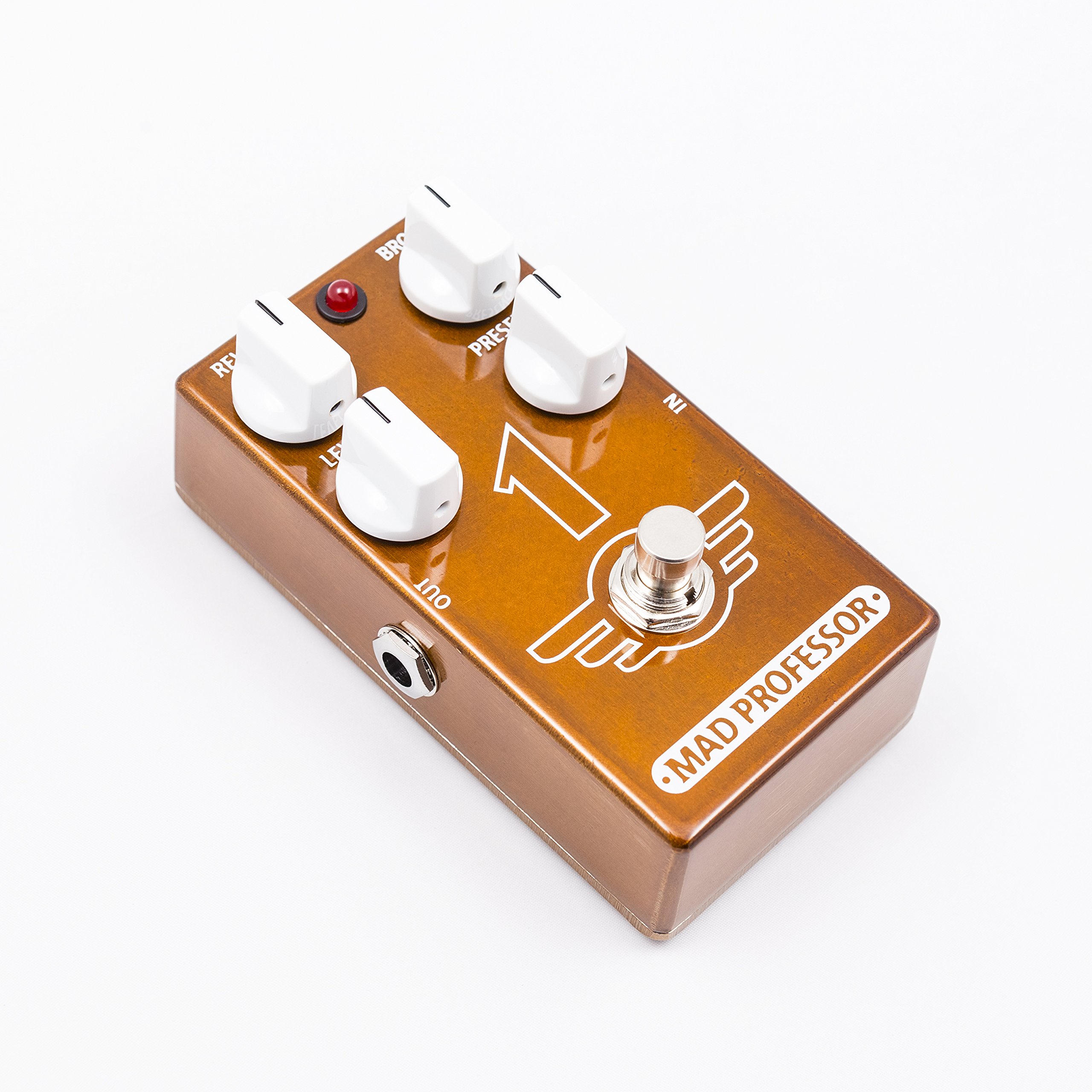 Mad Professor 1 Brown Sound Overdrive Guitar Effects Pedal - Vintage Tube Amp Tone for Rock & Blues Musicians | Stage & Studio Use