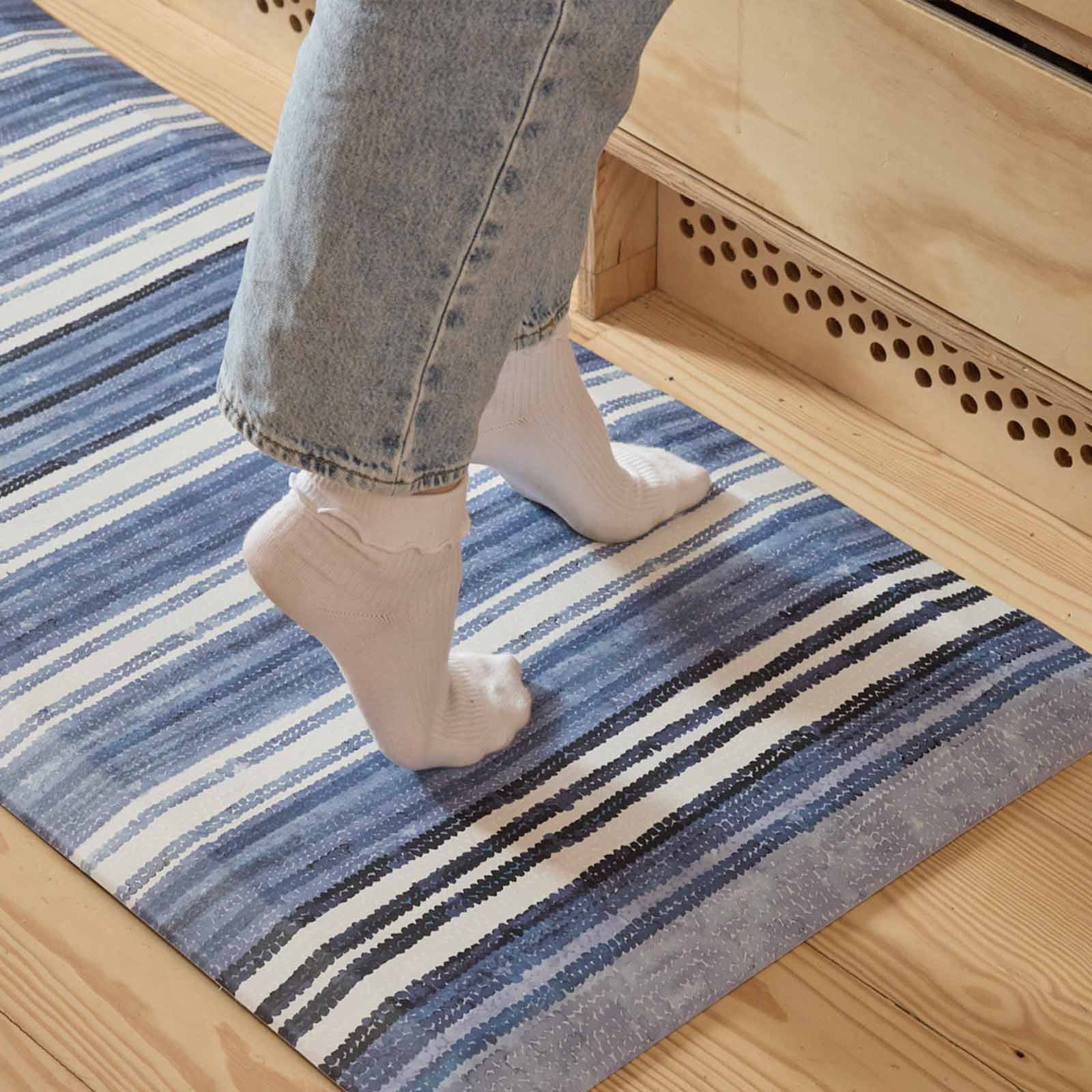 Premium Nama Standing Mat for Comfort & Support - Anti-Fatigue Floor Mat for Work, Kitchen, Salon & Office Use