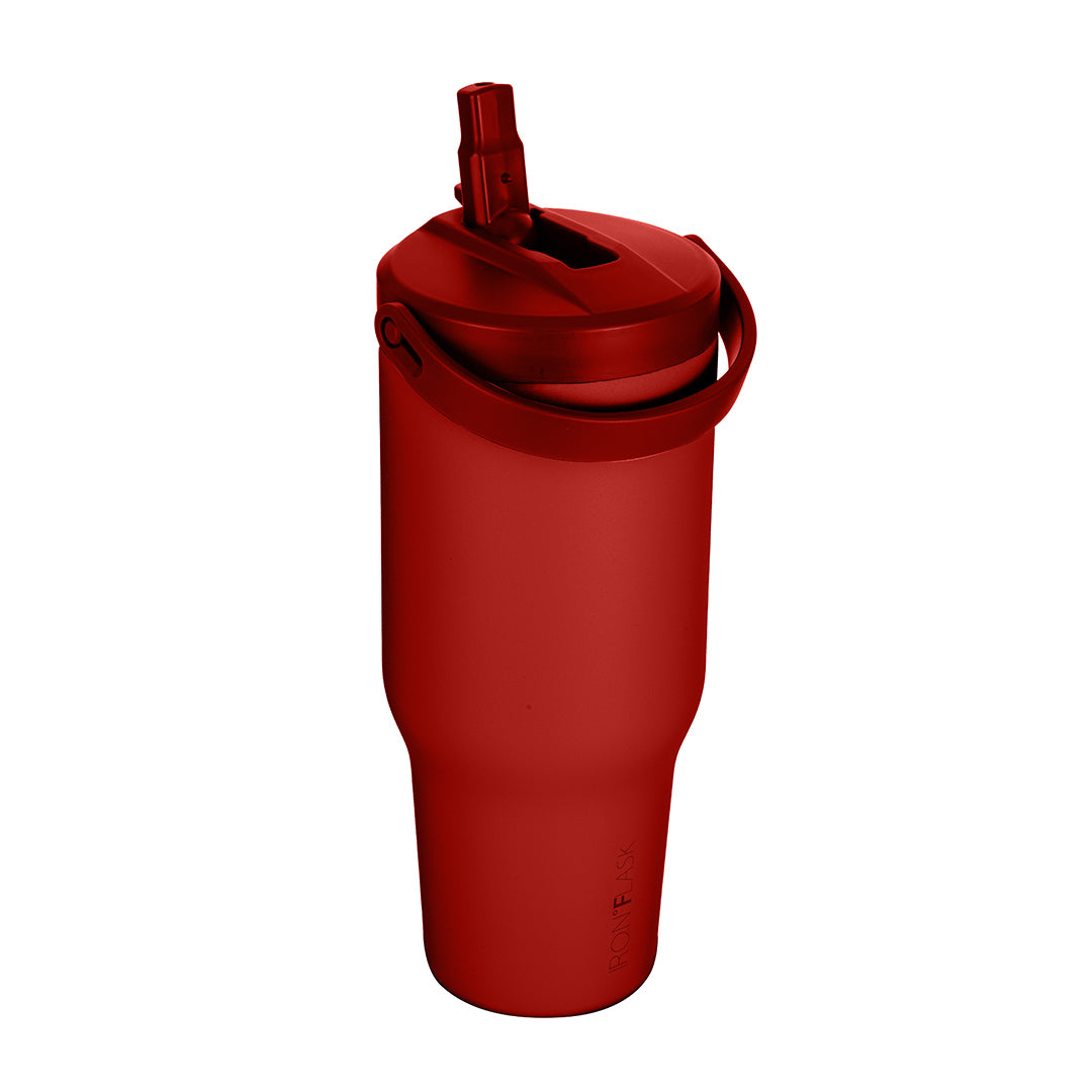 30 Oz Sidekick Insulated Stainless Steel Water Bottle with Straw Lid - Leakproof & Sweatproof - Keep Drinks Cold 24Hrs/Hot 12Hrs - Perfect for Gym, Hiking, Travel & Office Use