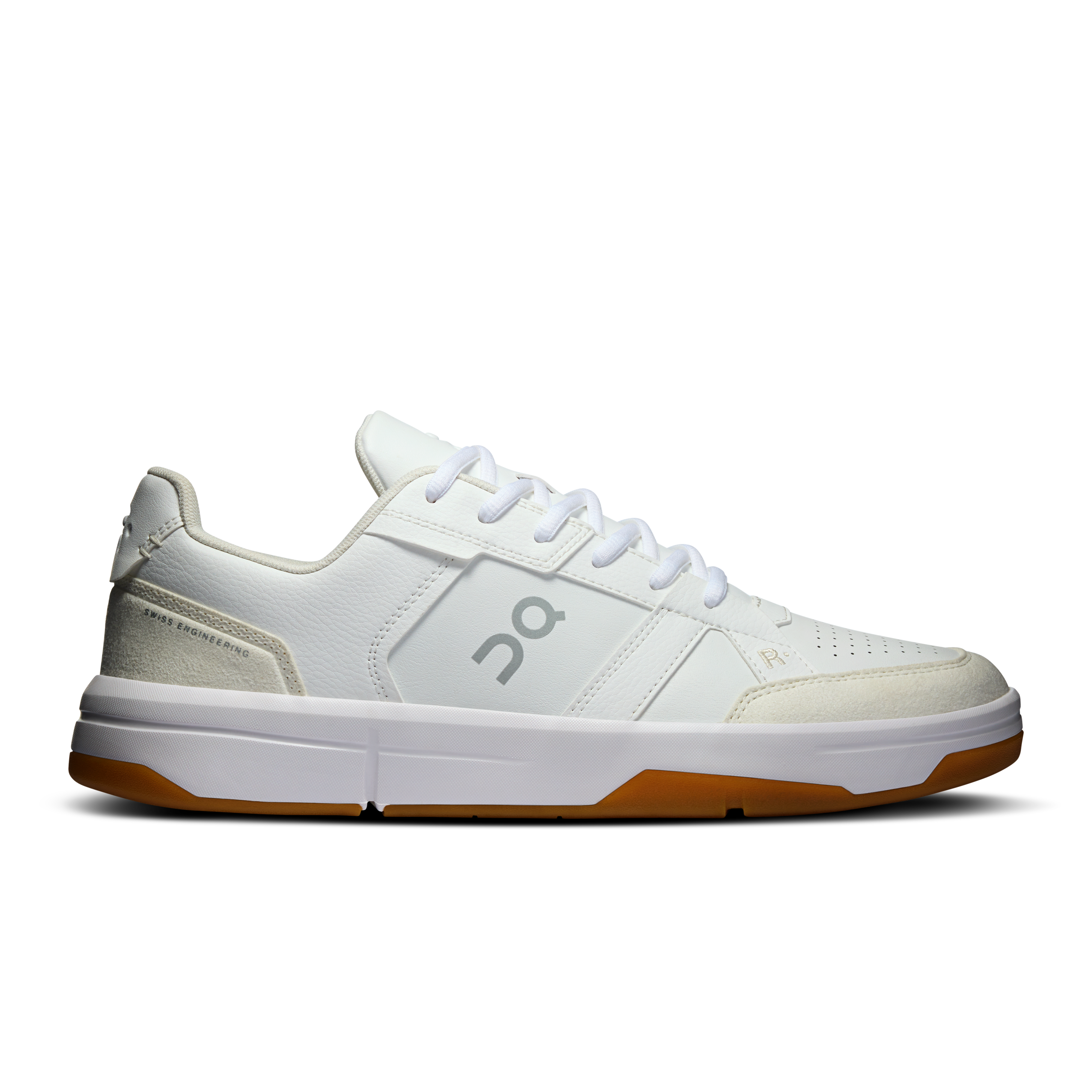 On Running Men's The Roger Clubhouse Sneakers - White/Ivory | Lightweight Running Shoes for Men | Perfect for Jogging, Gym Workouts & Casual Wear