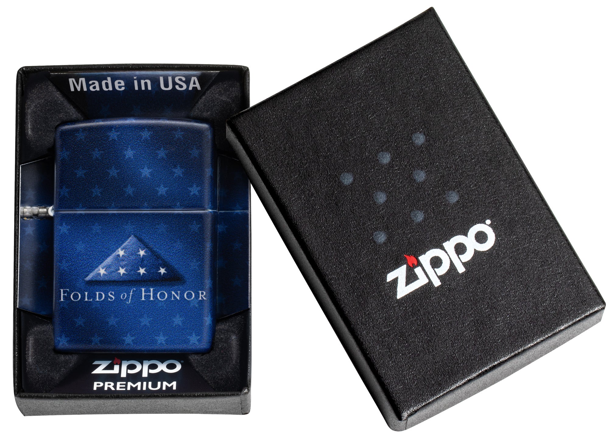 Folds of Honor Star Studded Design 540 Matte - Patriotic Golf Towel for Golfers, Military Support & Outdoor Sports Enthusiasts