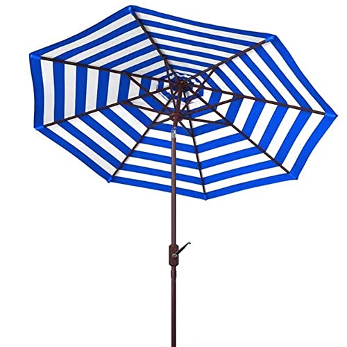 Blue Coating outside, Blue White Stripe Inside